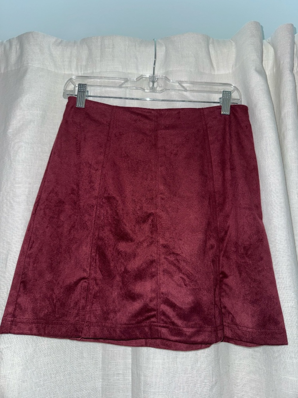 Blue Rain Burgundy Skirt